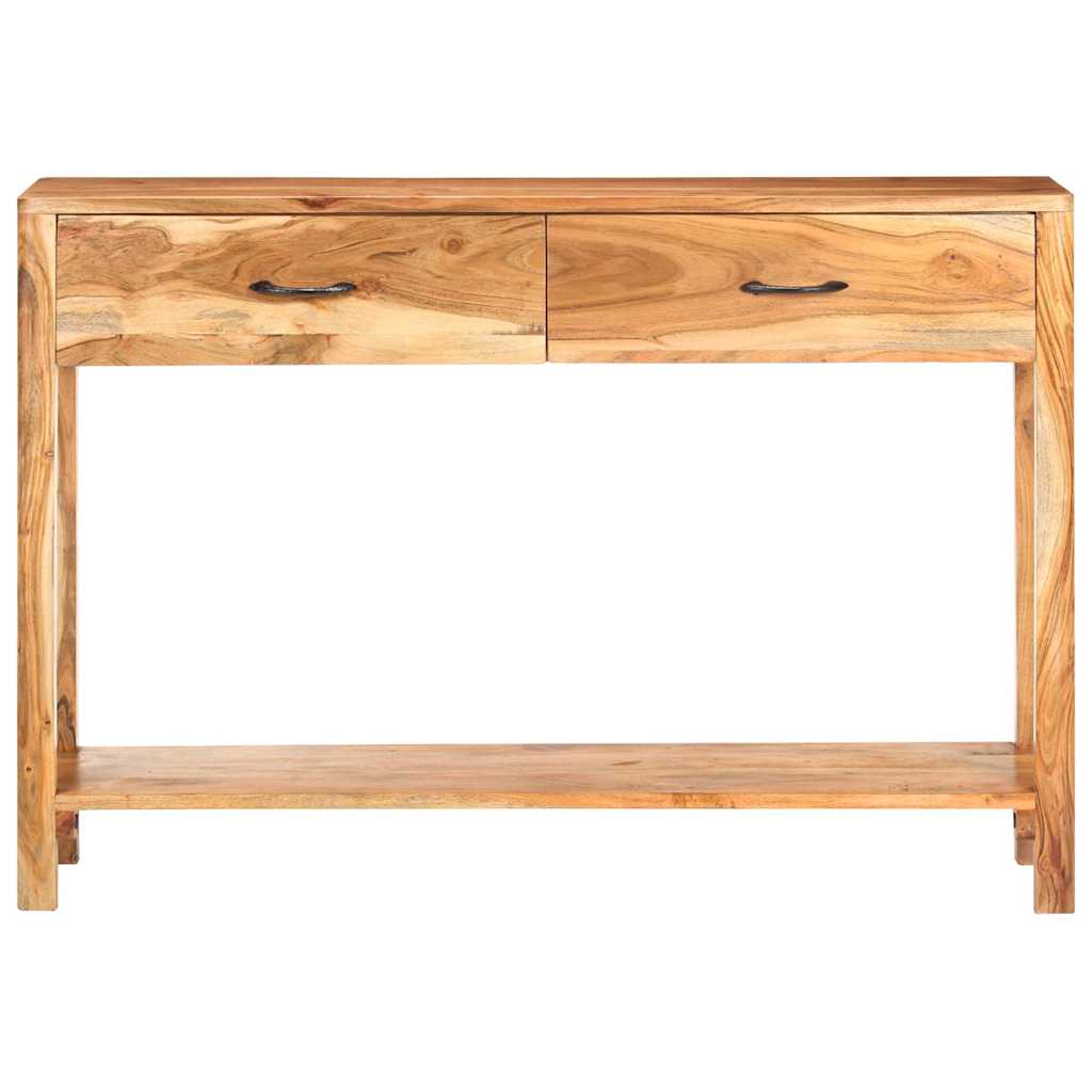 Vidaxl dressoir 110x30x75 cm massief acaciahout