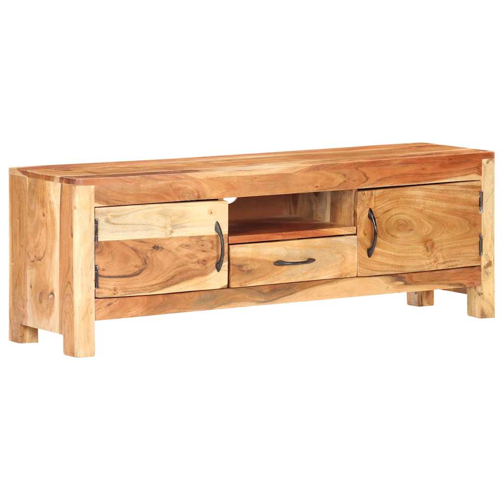 Vidaxl tv-meubel 116x30x40 cm massief acaciahout