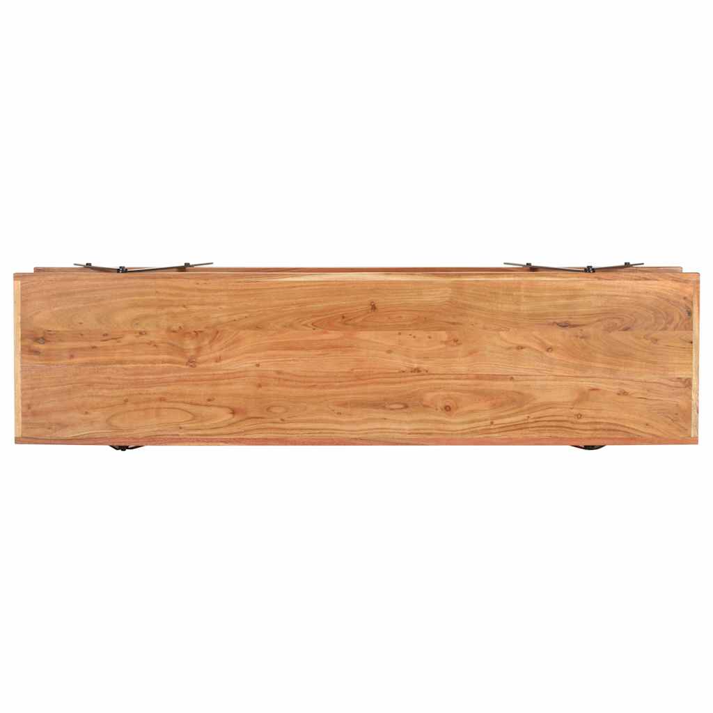 Vidaxl tv-meubel 160x40x50 cm massief acaciahout