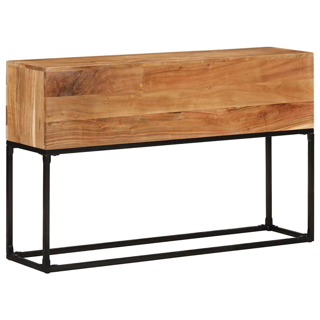 Vidaxl wandtafel 120x30x75 cm massief acaciahout