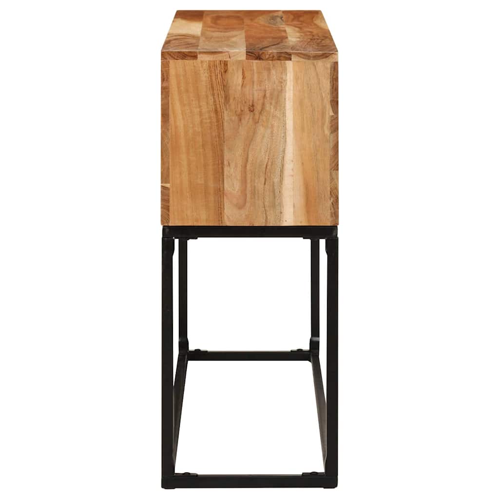 Vidaxl wandtafel 120x30x75 cm massief acaciahout
