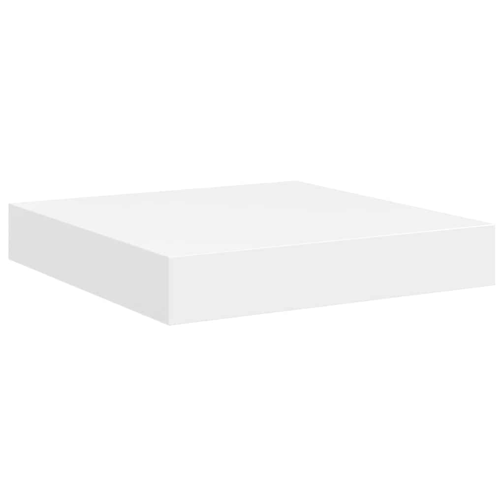 Vidaxl wandschap zwevend 23x23,5x3,8 cm mdf wit