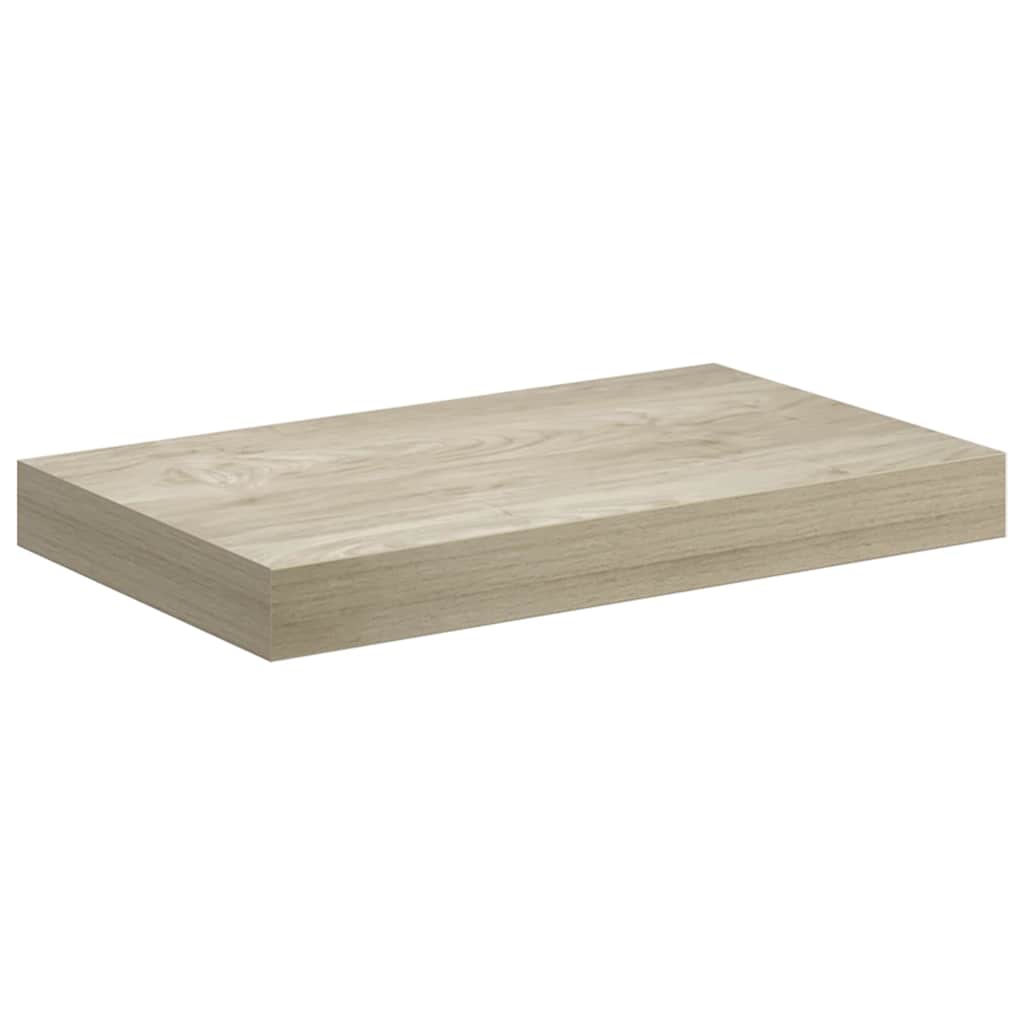 Vidaxl wandschap zwevend 40x23x3,8 cm mdf eikenkleurig