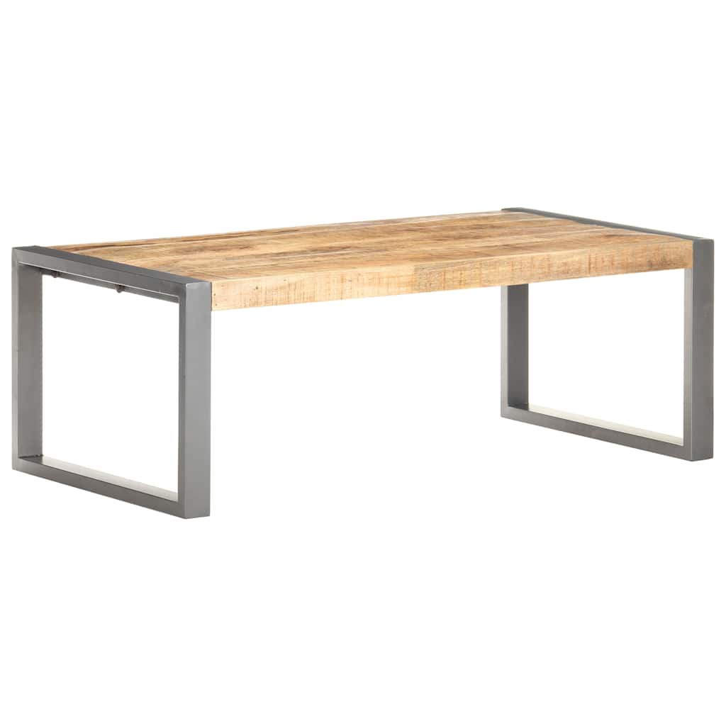 Vidaxl salontafel 110x60x40 cm ruw mangohout