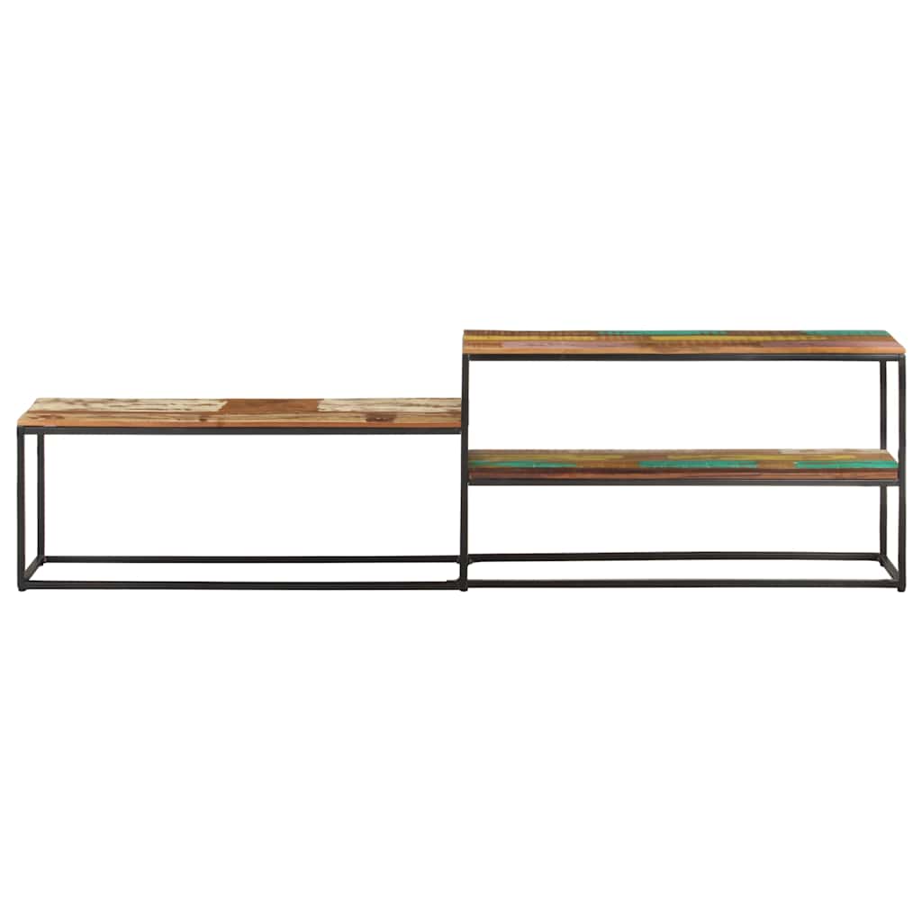 Vidaxl tv-meubel 180x30x50 cm massief gerecycled hout