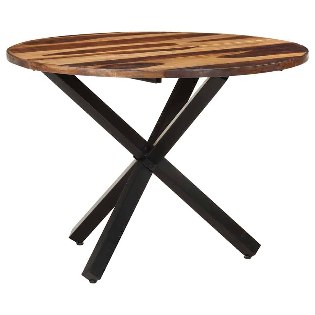 Vidaxl eettafel 100x100x75 cm acaciahout met honingkleurige afwerking