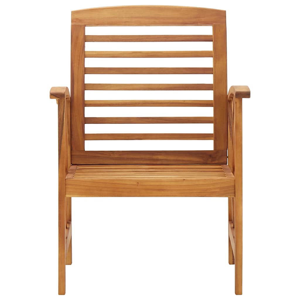 Vidaxl tuinstoelen 2 st massief acaciahout