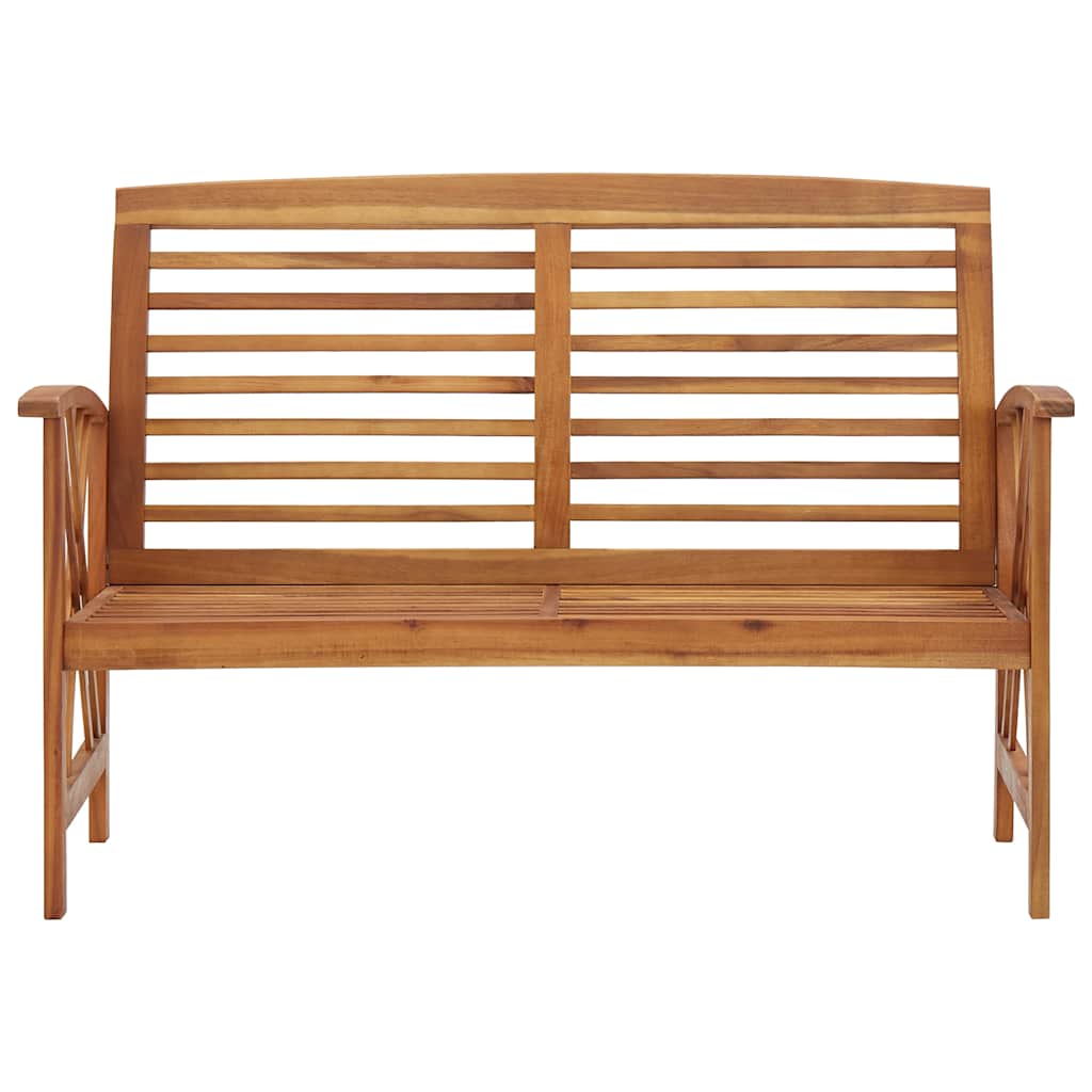 Vidaxl tuinbank 119 cm massief acaciahout
