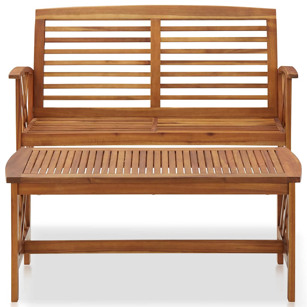 Vidaxl 2-delige loungeset massief acaciahout