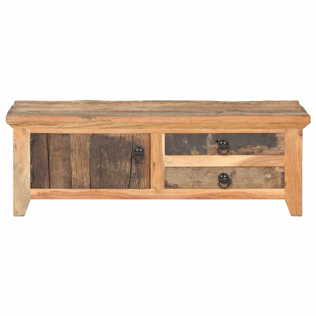 Vidaxl salontafel 90x50x31 cm massief gerecycled hout