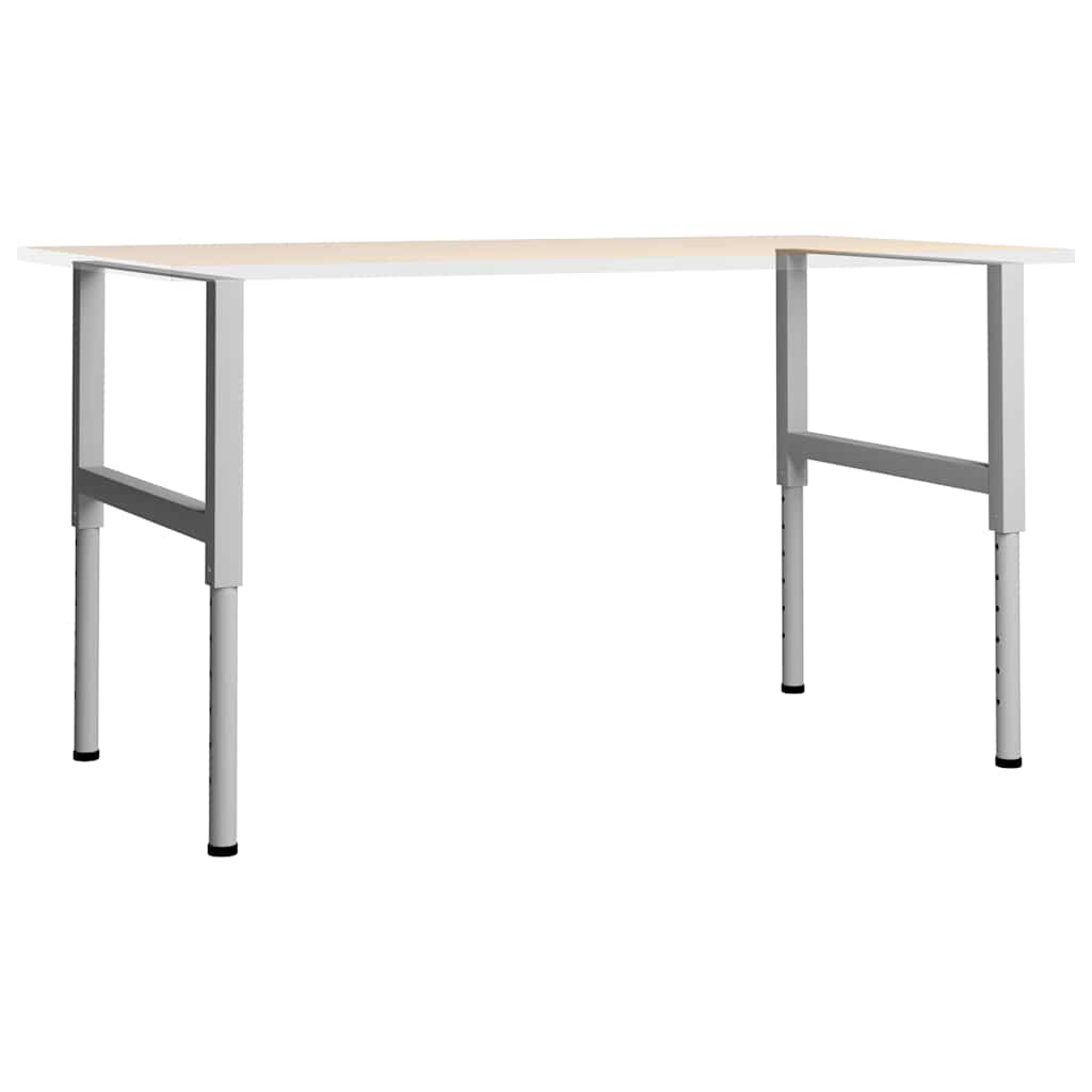 Vidaxl werkbankframes verstelbaar 2 st 85x(69-95,5) cm metaal grijs