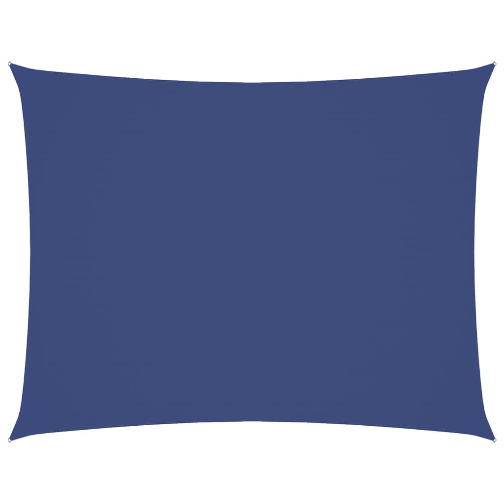 Vidaxl schaduwdoek rechthoekig 5x7 m oxford stof blauw