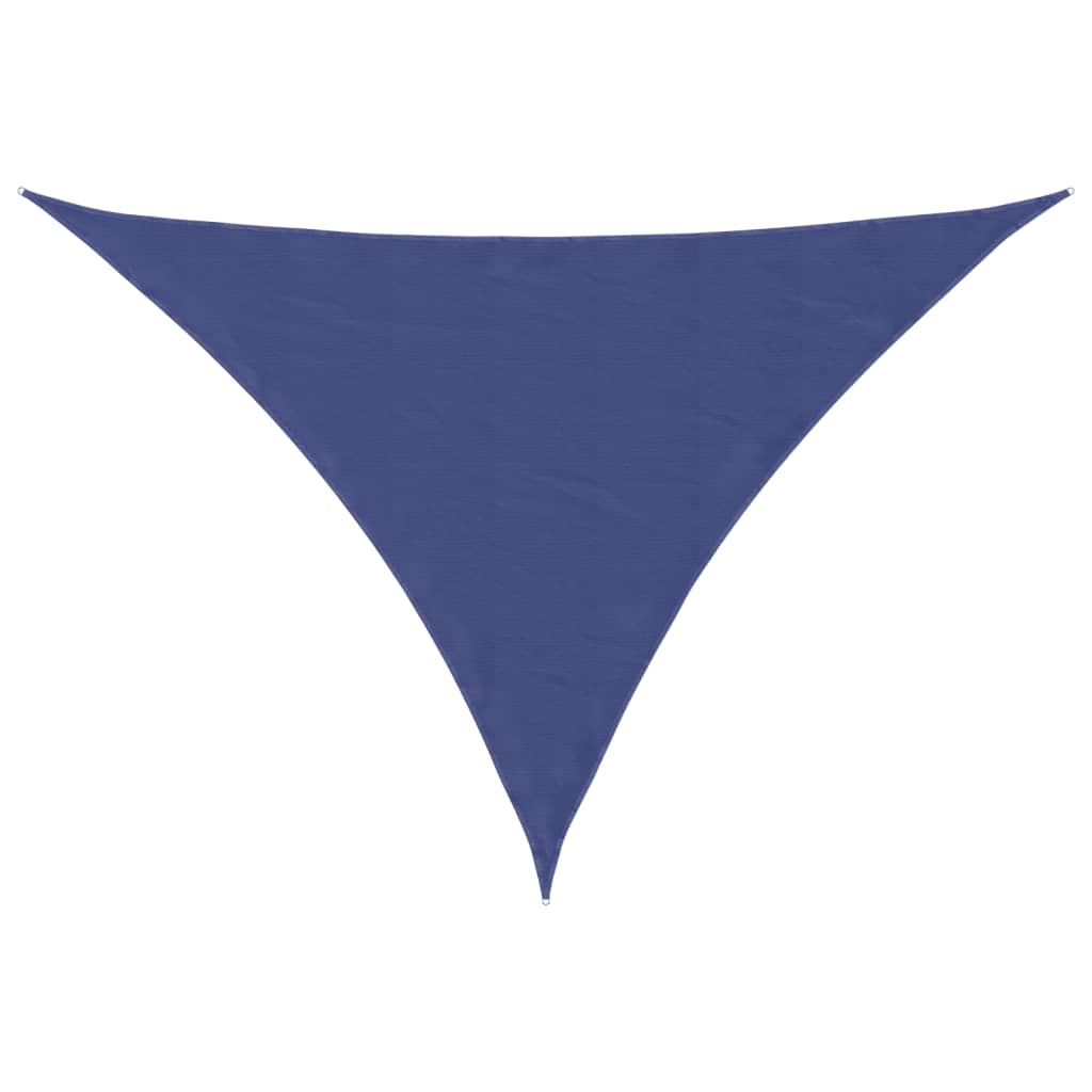 Vidaxl zonnescherm driehoekig 4x4x5,8 m oxford stof blauw