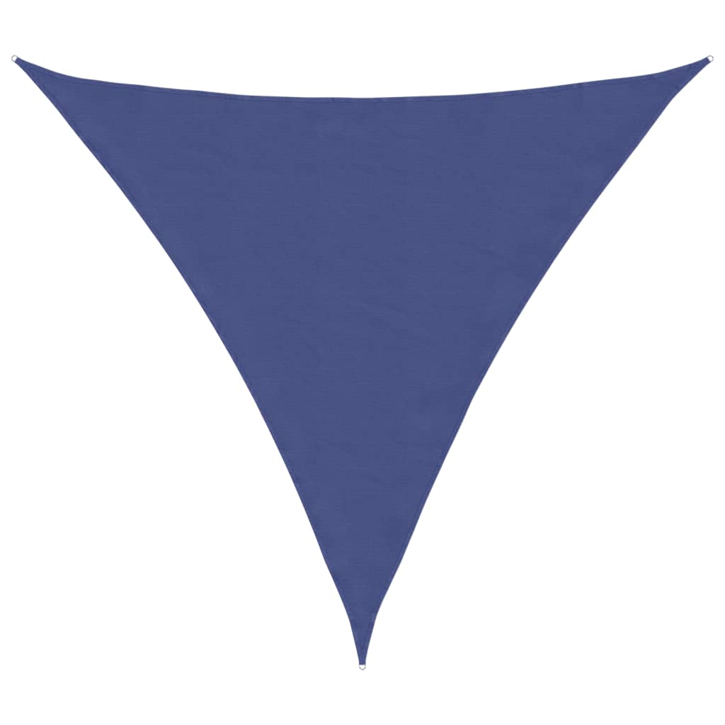 Vidaxl zonnescherm driehoekig 4,5x4,5x4,5 m oxford stof blauw