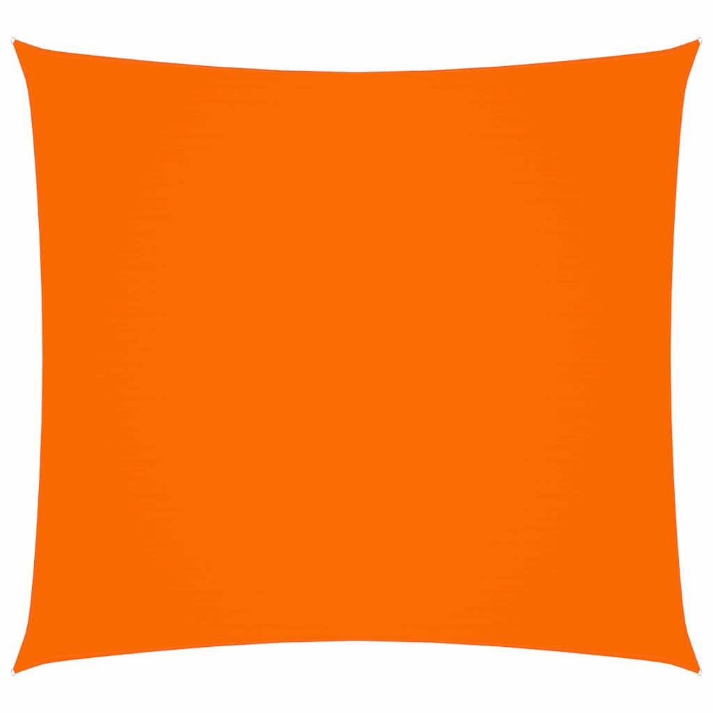 Vidaxl zonnescherm vierkant 4x4 m oxford stof oranje