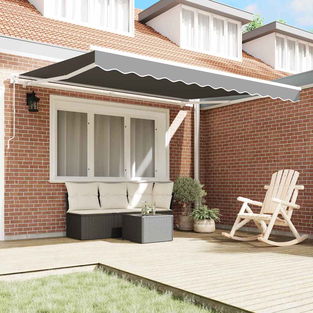 Vidaxl zijde frame wit 300 x 250 cm aluminium
