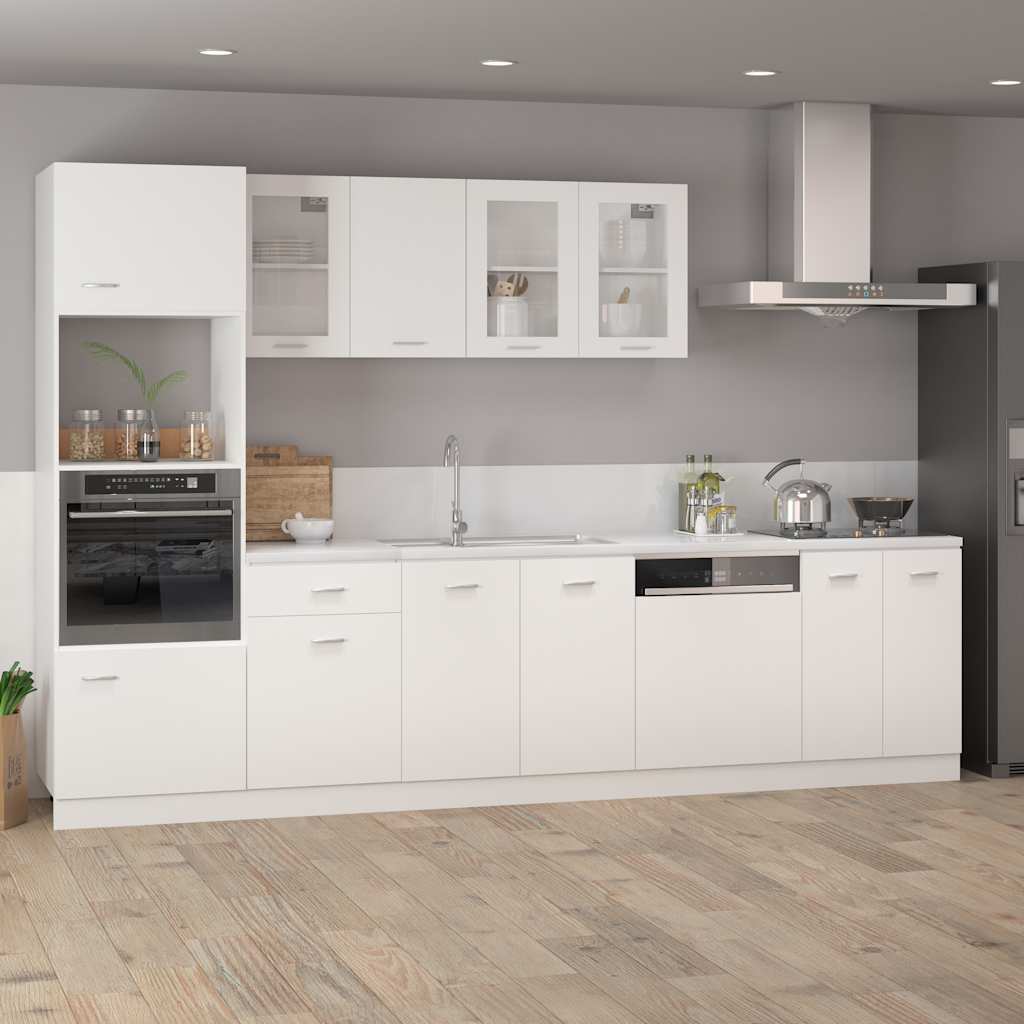 Vidaxl bovenkast lyon 39,5x31x60 cm bewerkt hout wit