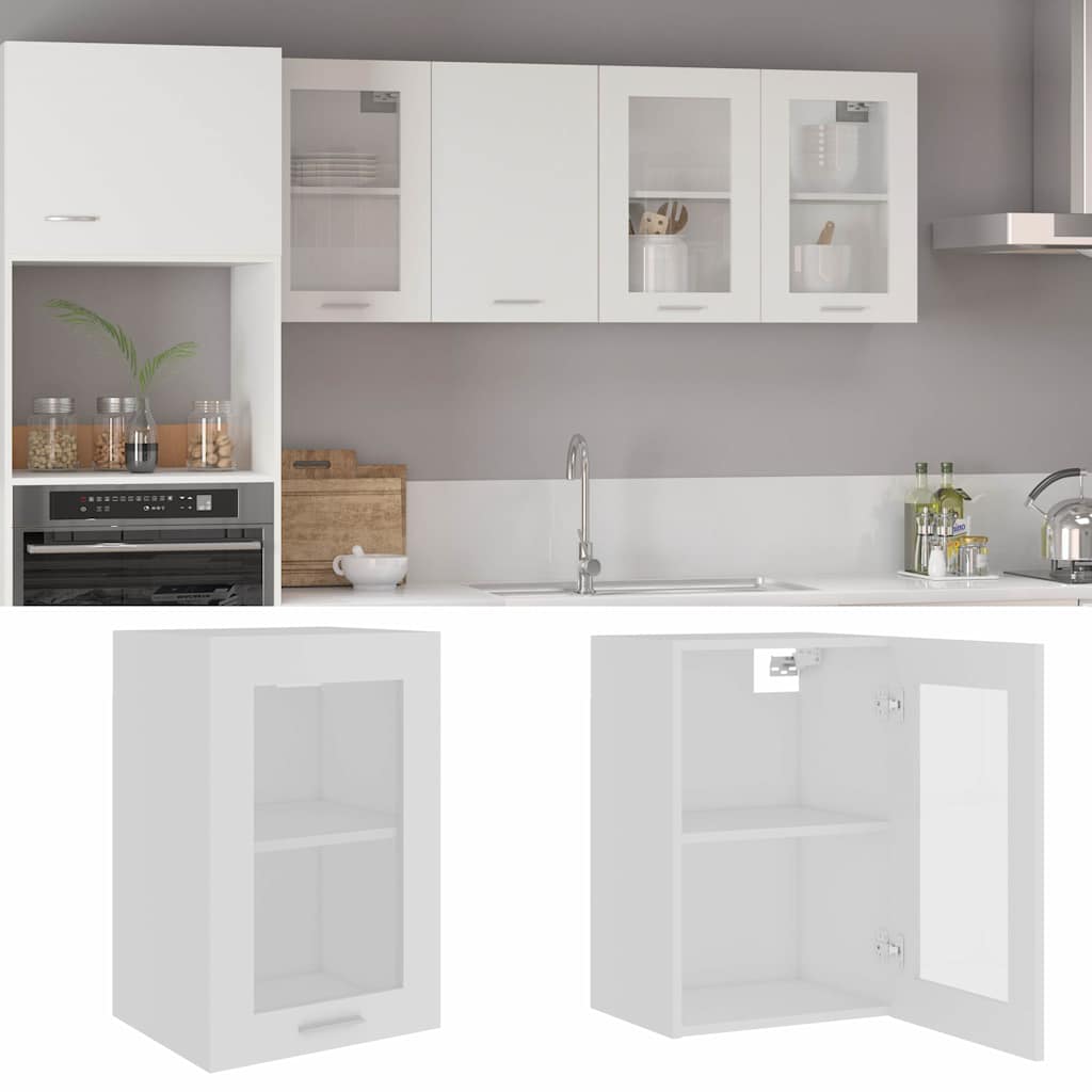 Vidaxl bovenkast lyon 40x31x60 cm bewerkt hout wit