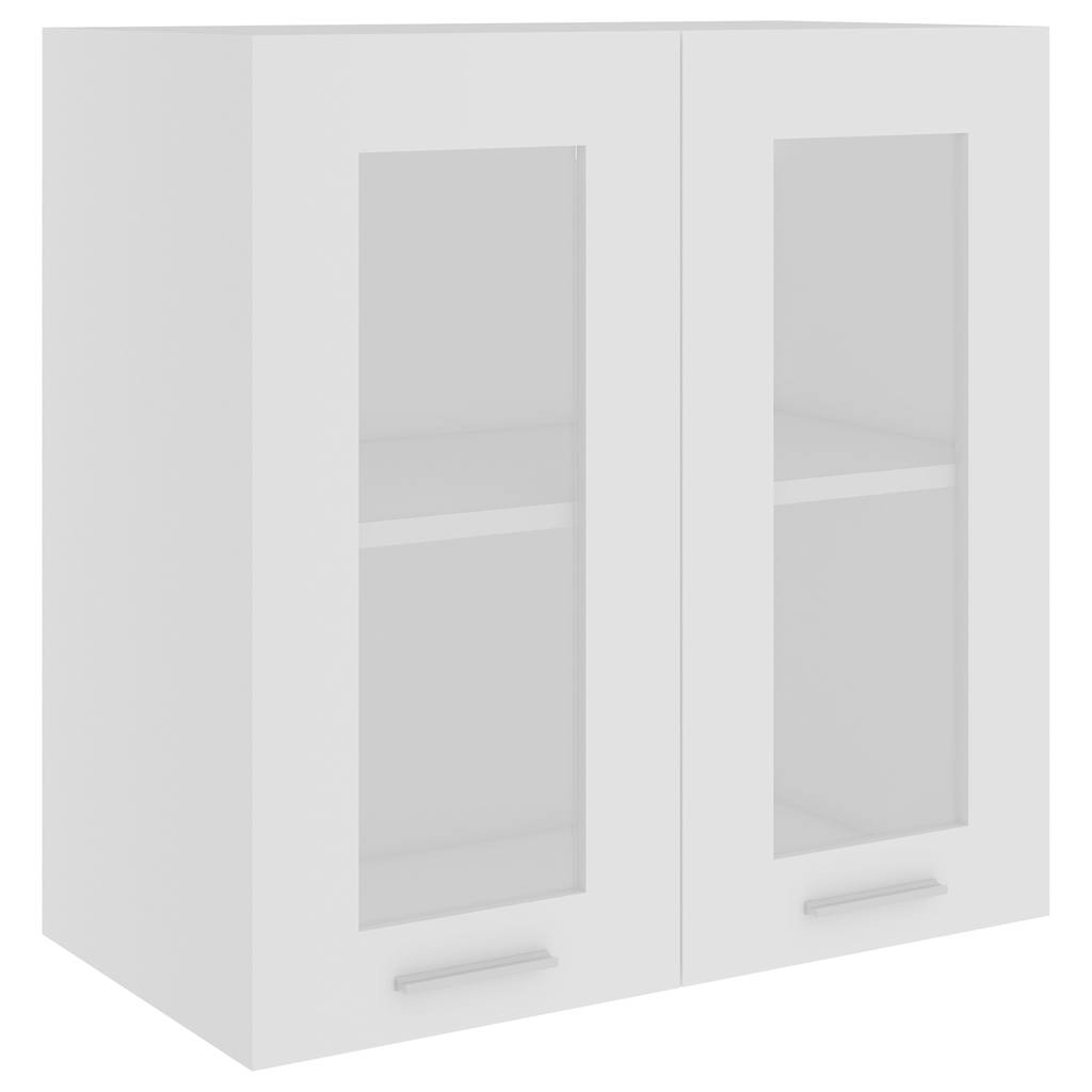 Vidaxl bovenkast lyon 60x31x60 cm bewerkt hout wit