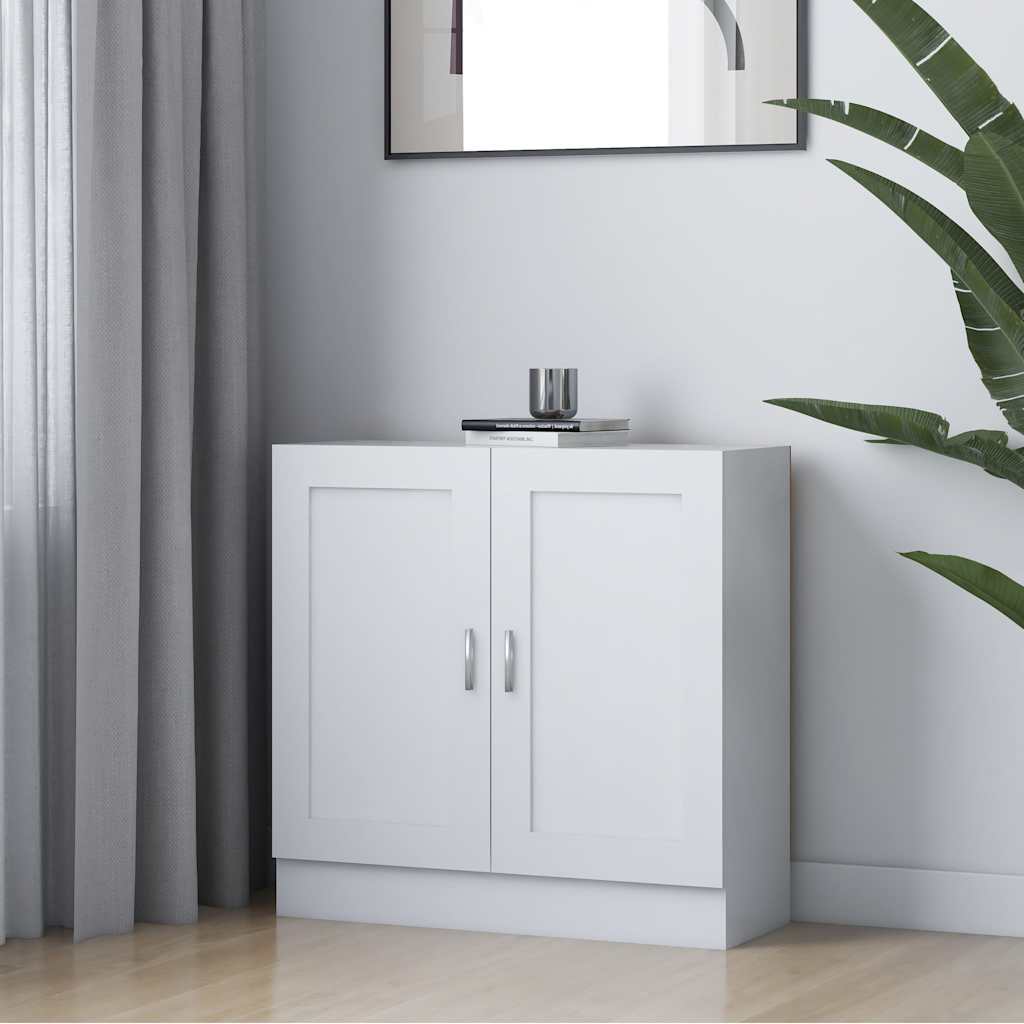 Vidaxl boekenkast 82,5x30,5x80 cm bewerkt hout wit