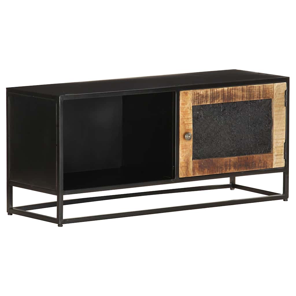 Vidaxl tv-meubel 90x30x40 cm ruw mangohout