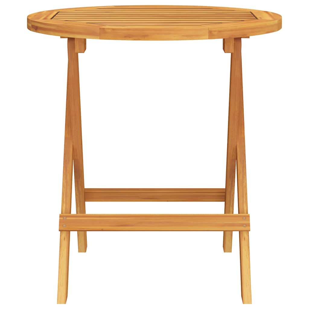 Vidaxl bistrotafel ø46x47 cm massief acaciahout