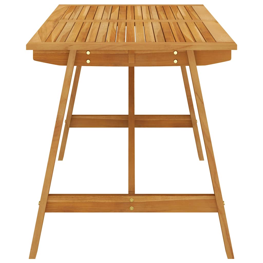 Vidaxl tuintafel 140x70x73,5 cm massief acaciahout