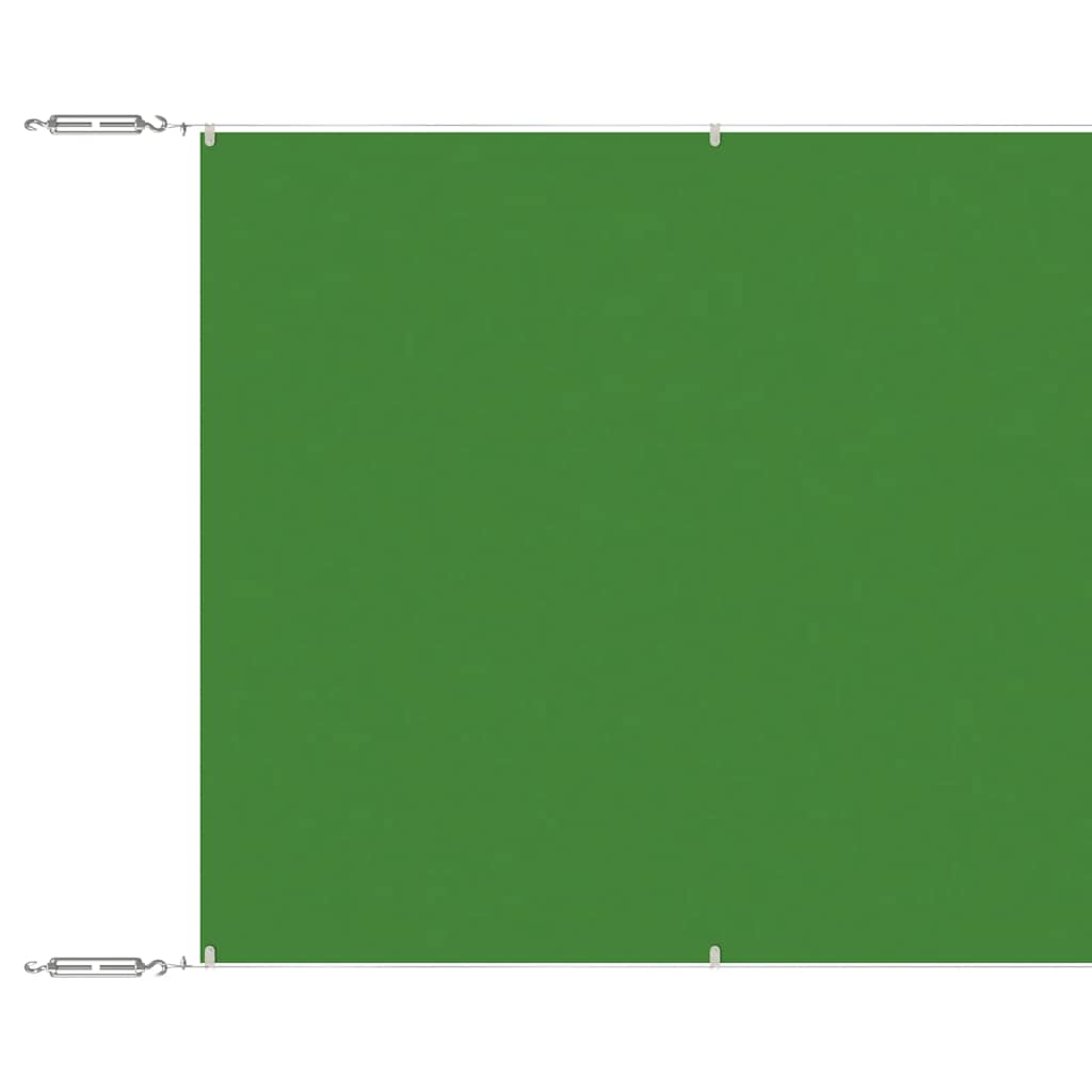 Vidaxl luifel verticaal 60x600 cm oxford stof lichtgroen