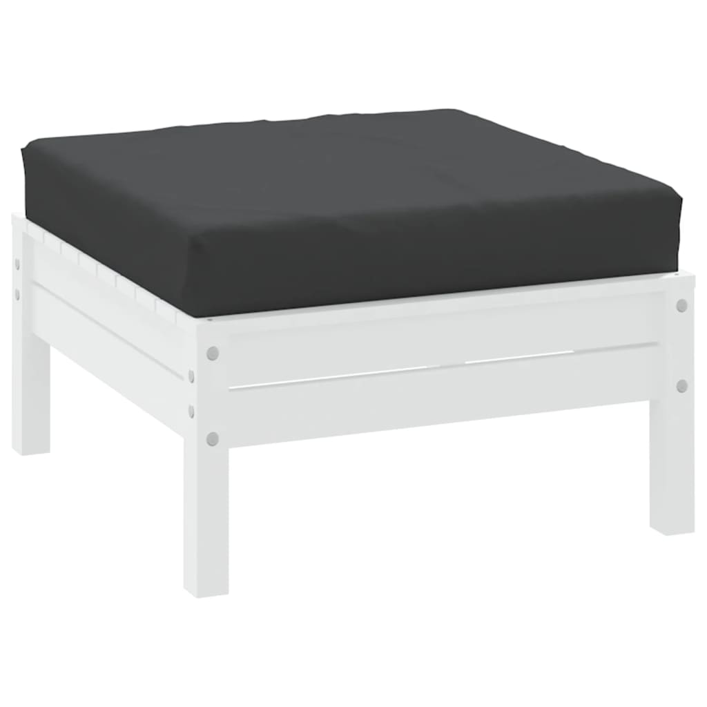 Vidaxl palletkussen 60x60x6 cm oxford stof zwart