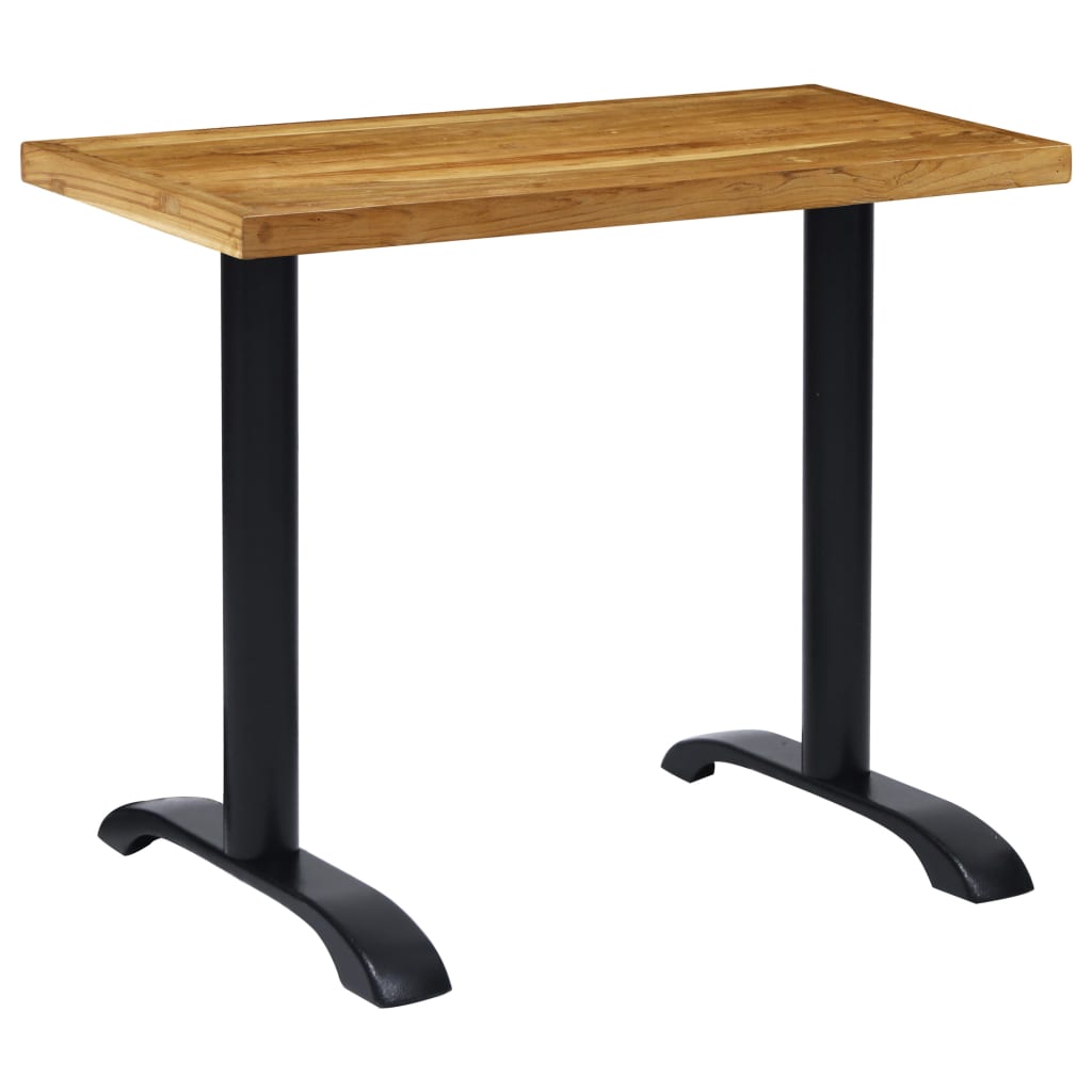 Vidaxl bistrotafelpoten 2 st 61x8x72 cm gietijzer zwart