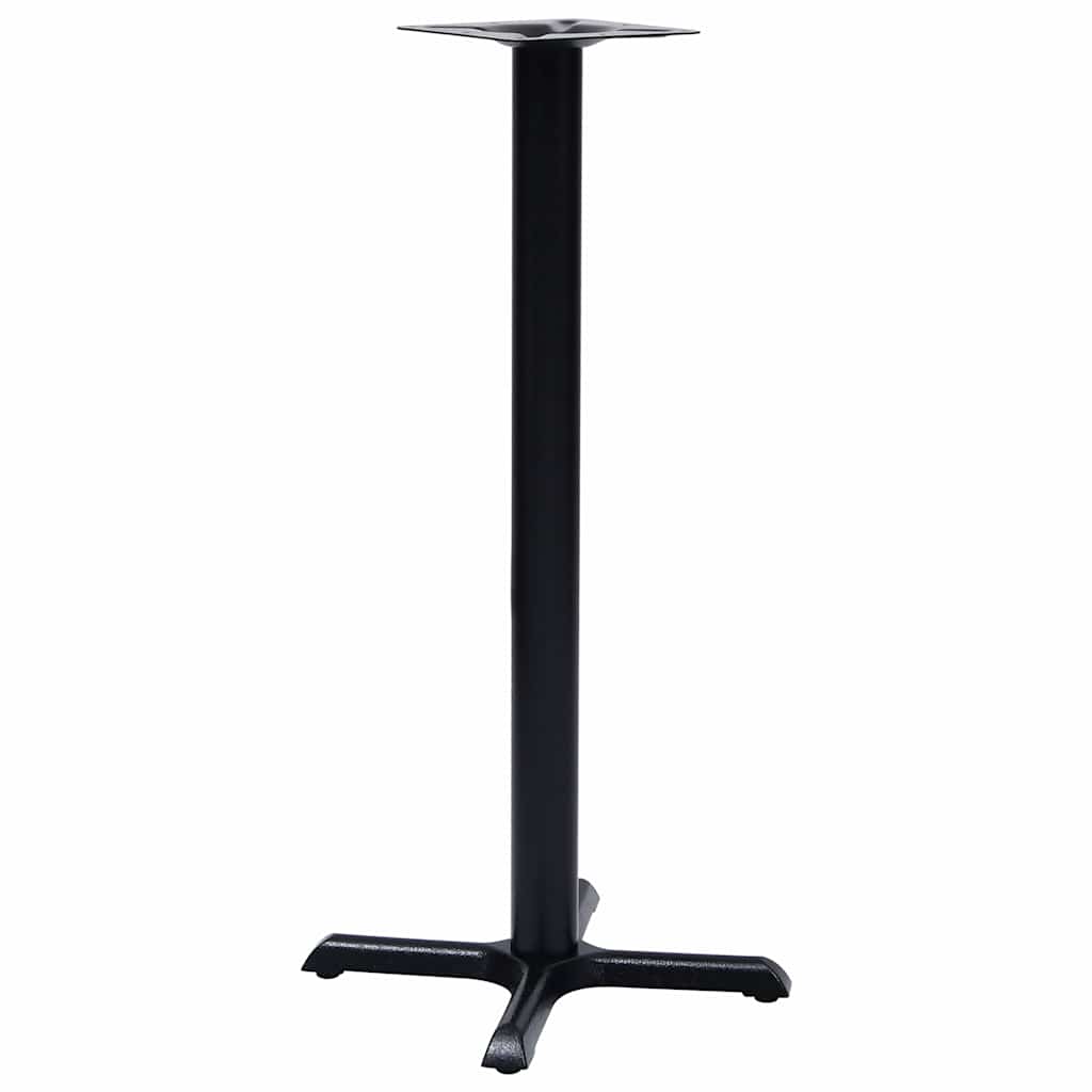 Vidaxl bistrotafelpoot 56x56x107 cm gietijzer zwart