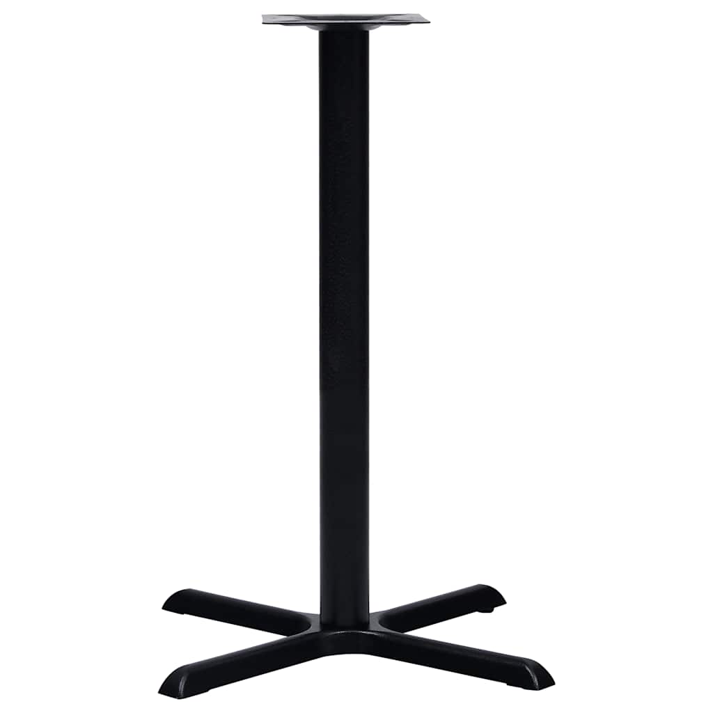 Vidaxl bistrotafelpoot 76x76x107 cm gietijzer zwart