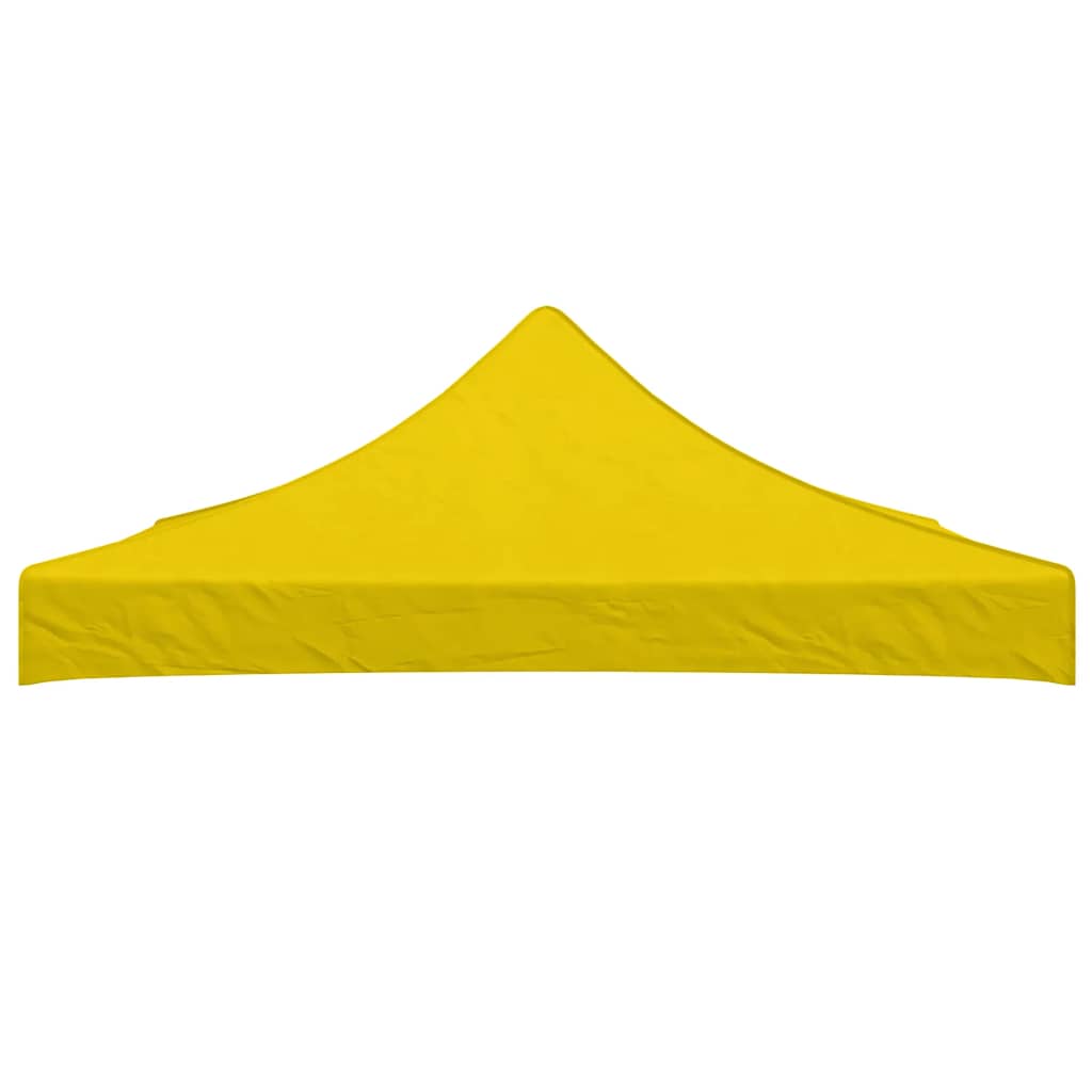 Vidaxl partytentdak 270 g m² 3x3 m geel