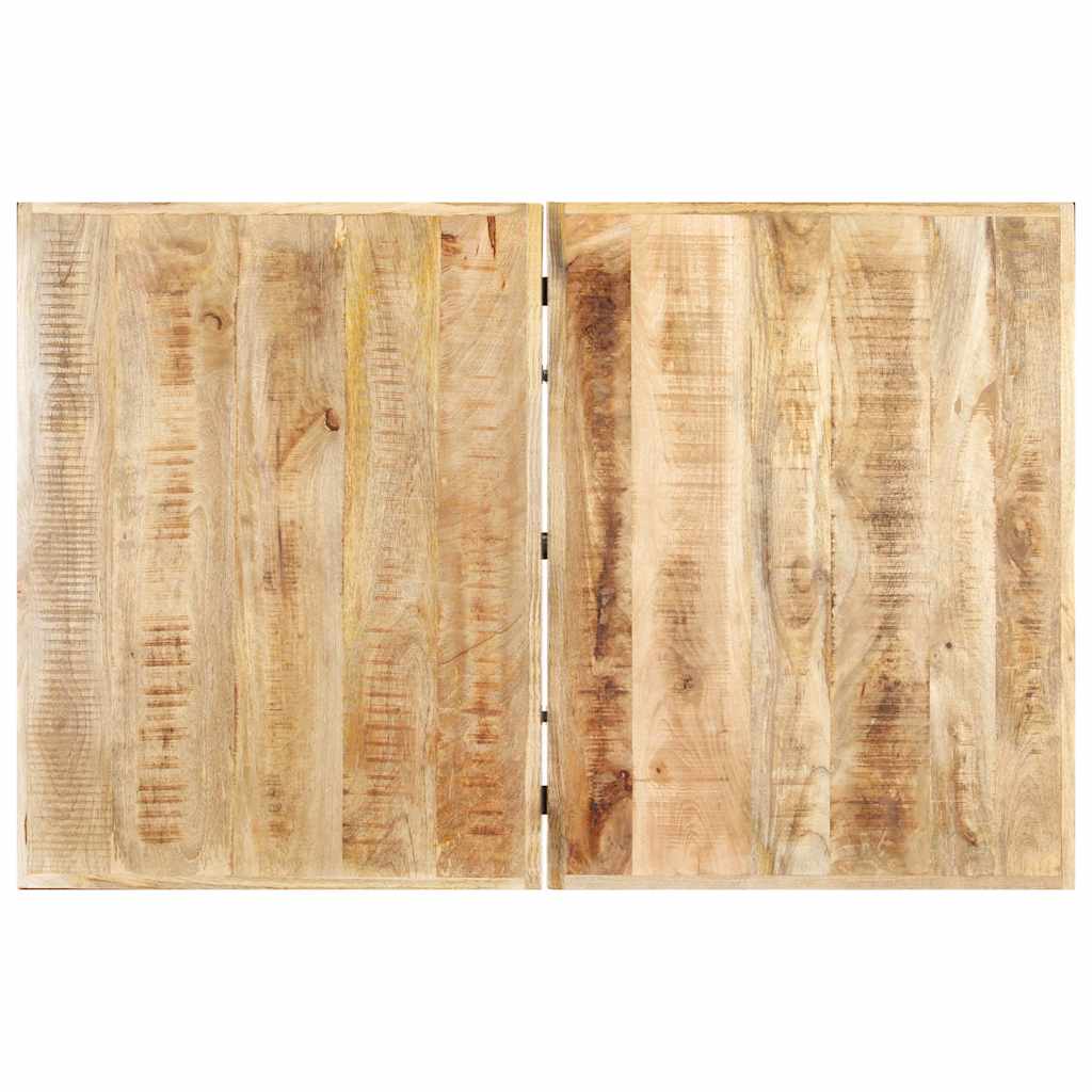 Vidaxl salontafel 142x90x42 cm massief mangohout
