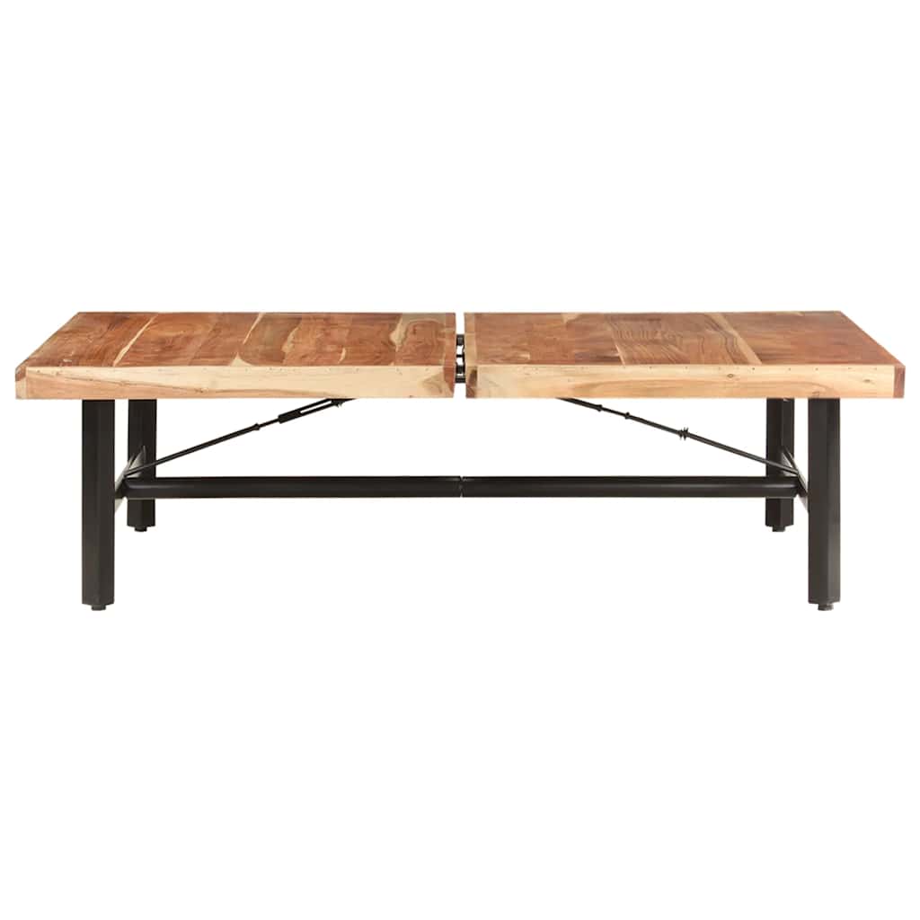 Vidaxl salontafel 142x90x42 cm massief acaciahout