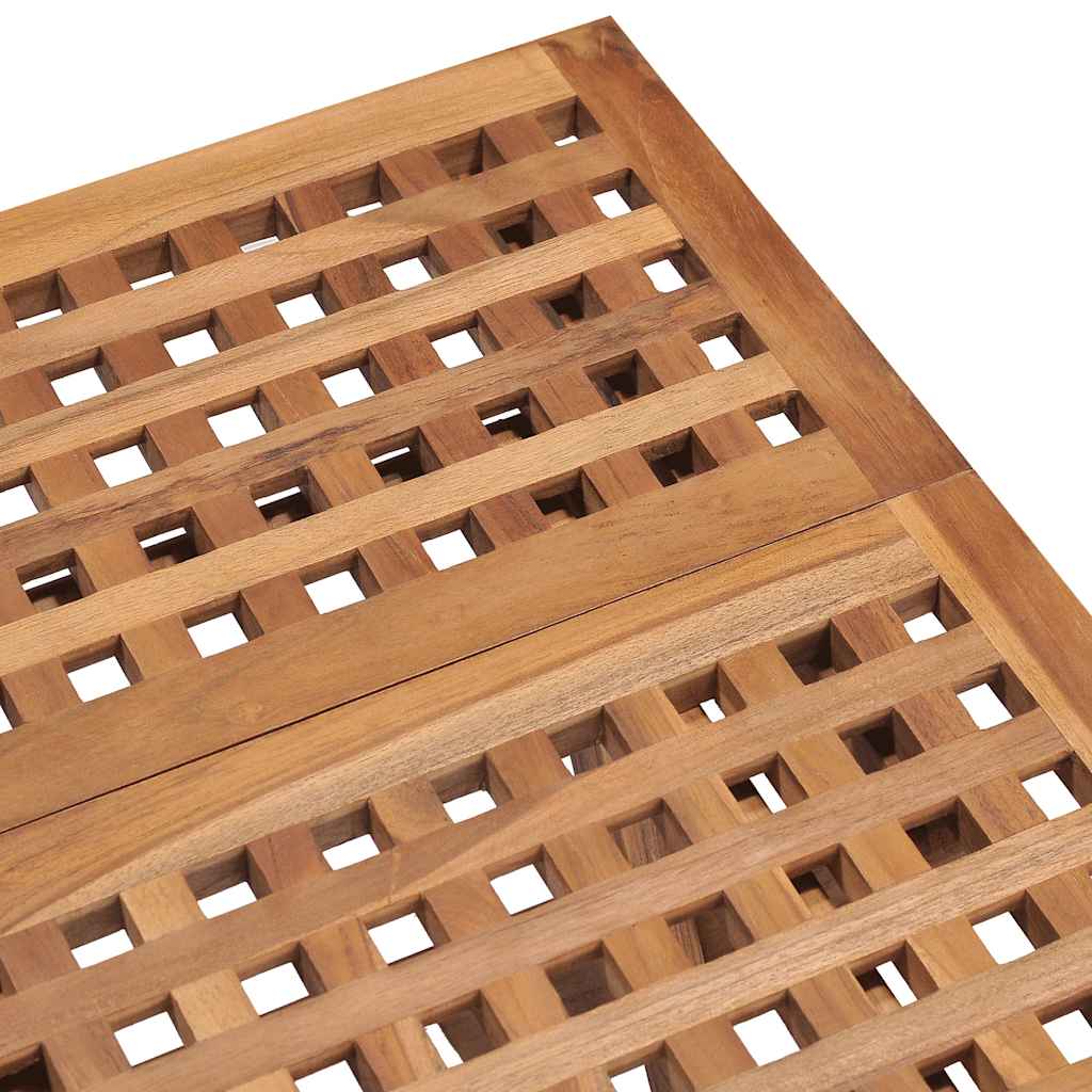 Vidaxl tuintafel inklapbaar 50x50x50 cm massief teakhout