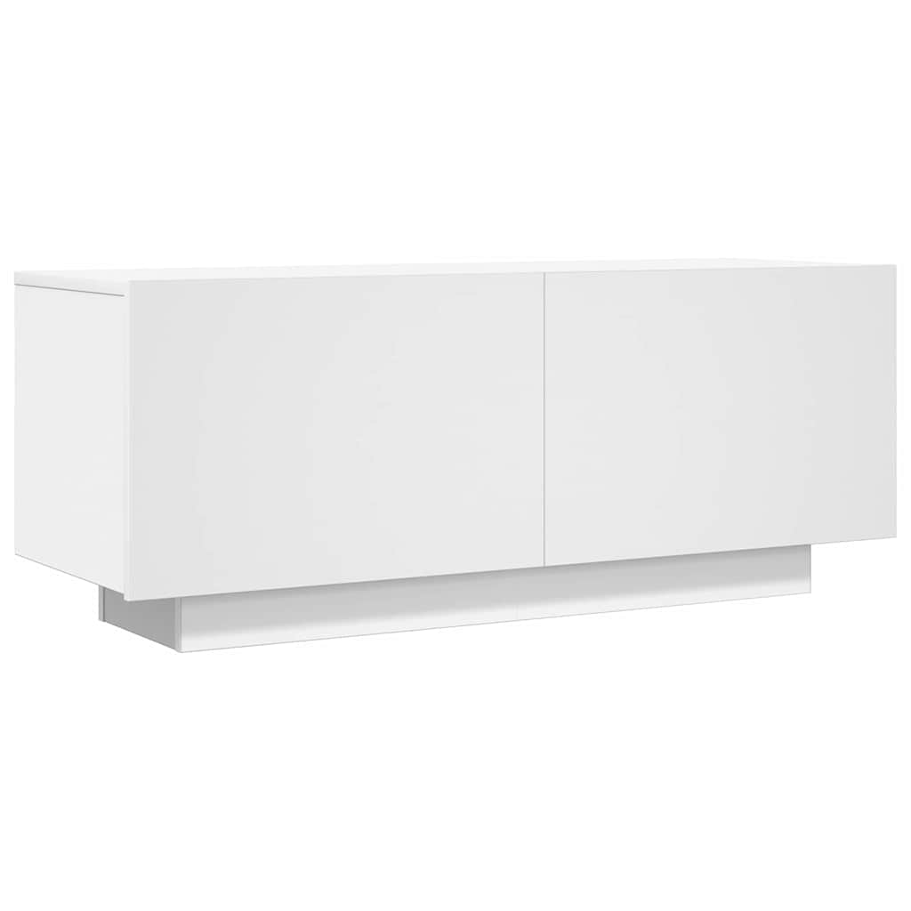 Vidaxl tv-meubel 100x35x40 cm bewerkt hout wit