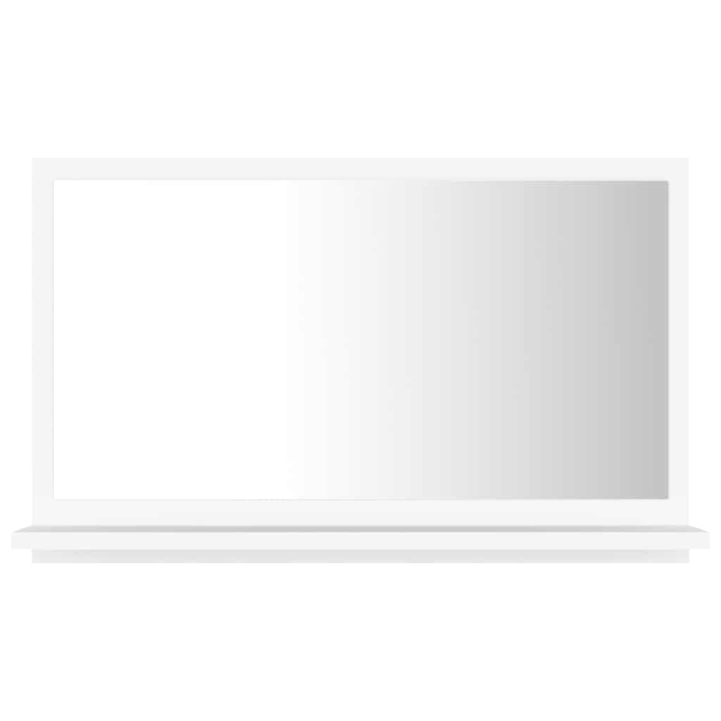 Vidaxl badkamerspiegel 60x10,5x37 cm bewerkt hout wit