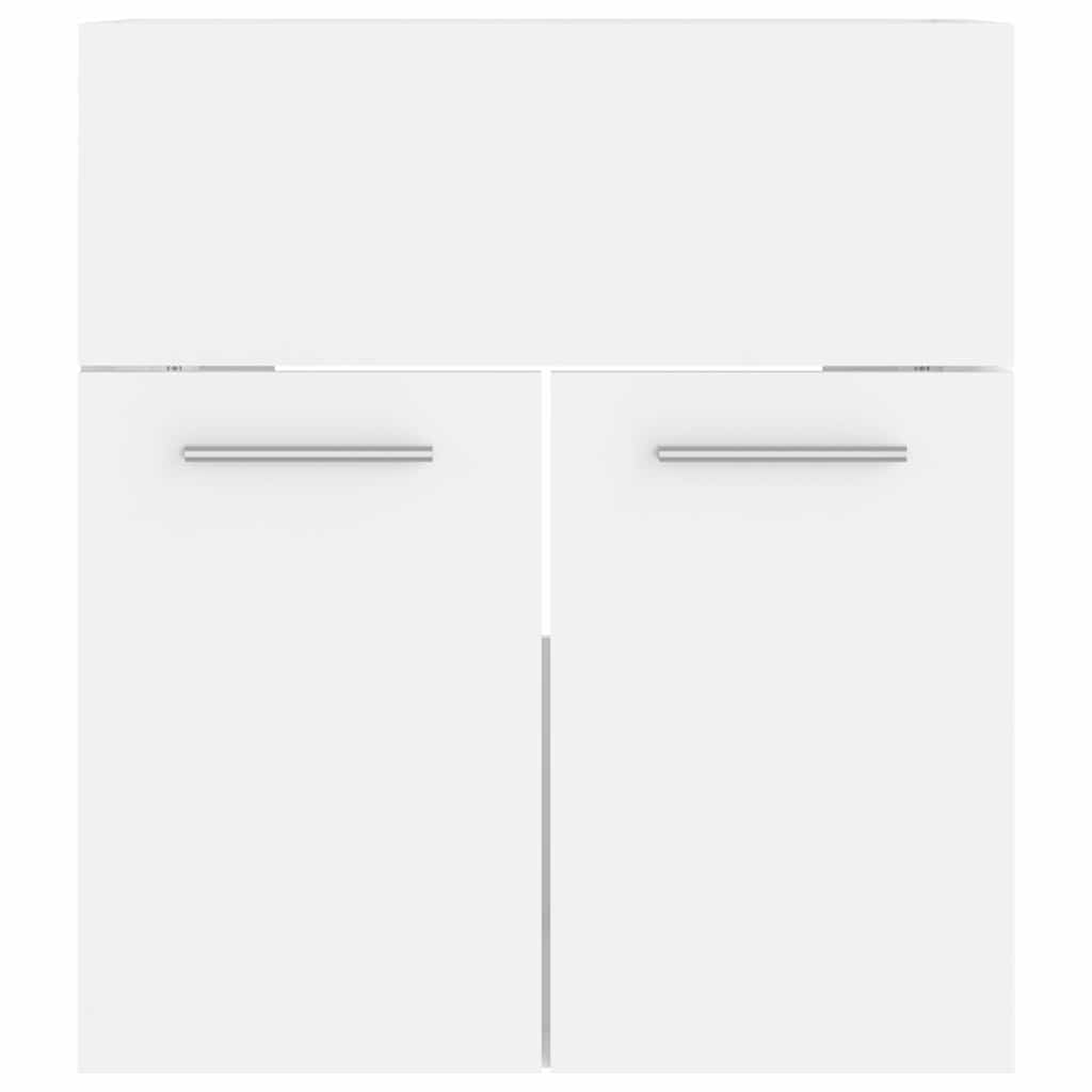 Vidaxl wastafelkast 41x38,5x46 cm bewerkt hout wit
