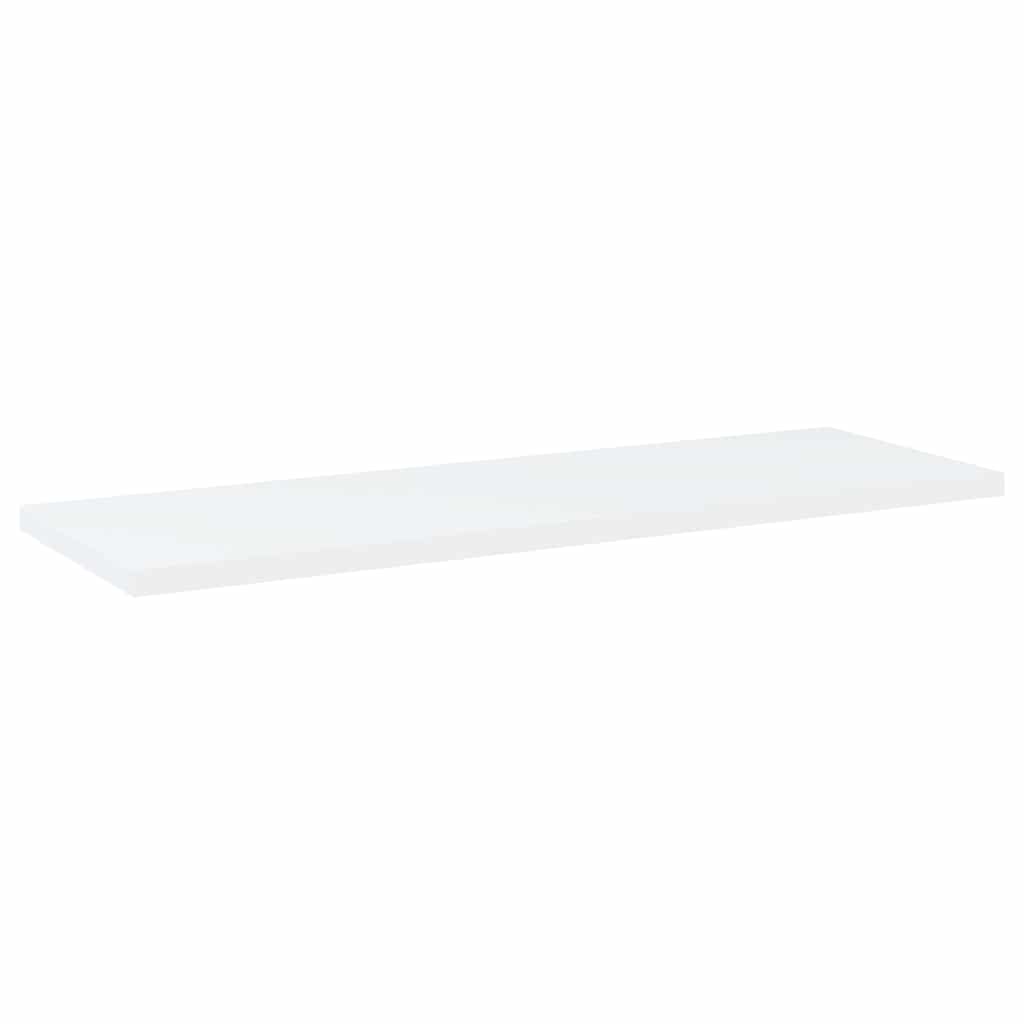Vidaxl wandschappen 4 st 60x20x1,5 cm bewerkt hout wit