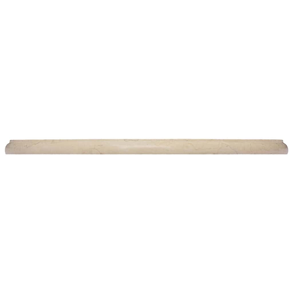 Vidaxl tafelblad ø50x2,5 cm marmer crèmekleurig