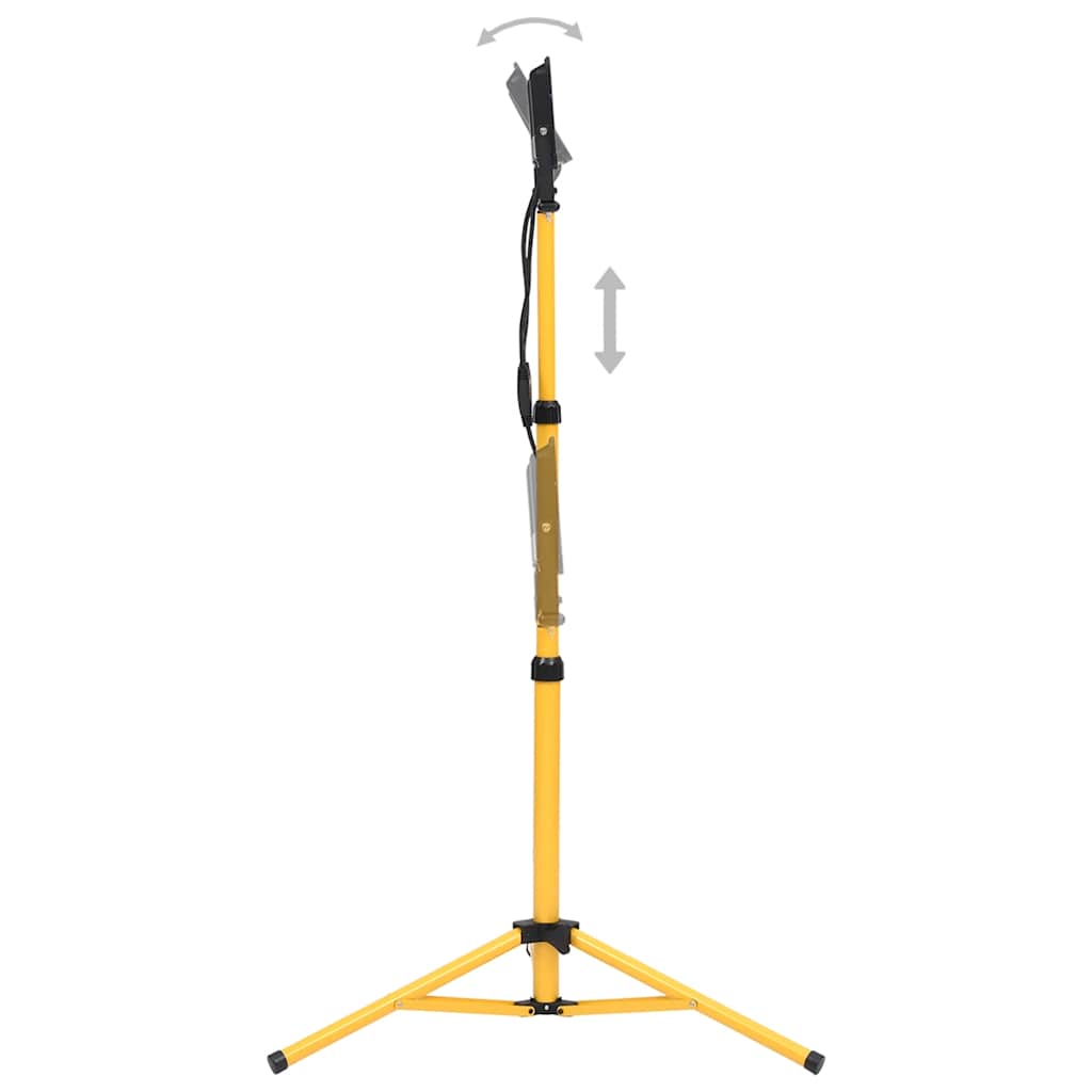 Vidaxl spotlight met statief led 2x50 w koudwit