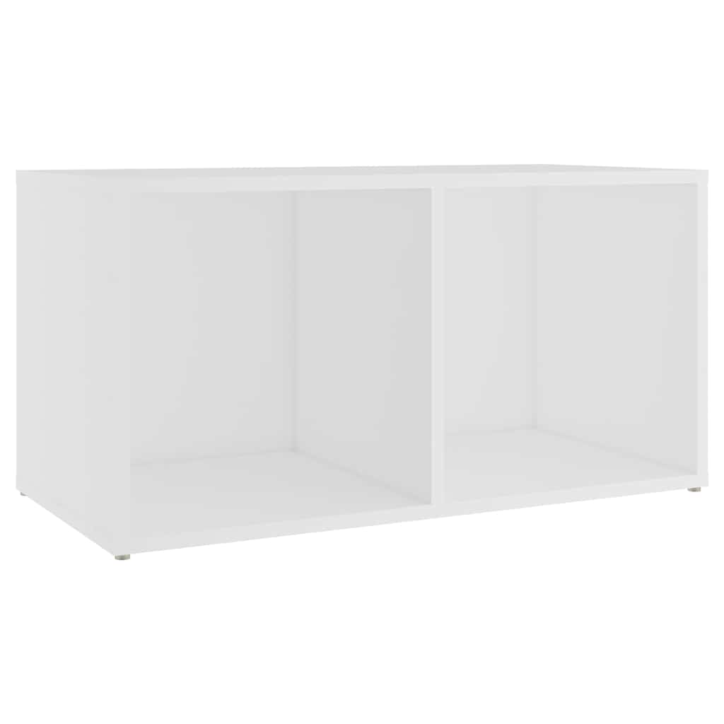 Vidaxl tv-meubel 72x35x36,5 cm bewerkt hout wit