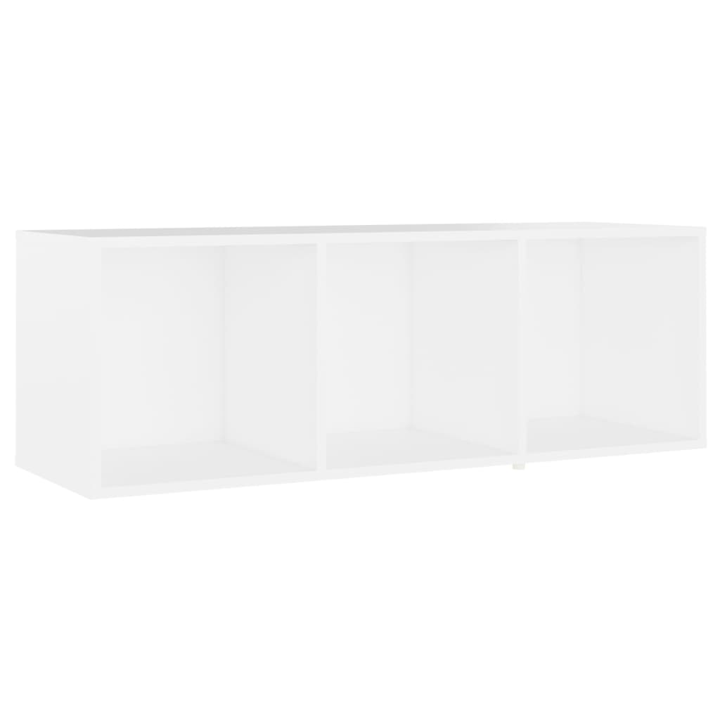 Vidaxl tv-meubel 107x35x37 cm bewerkt hout wit
