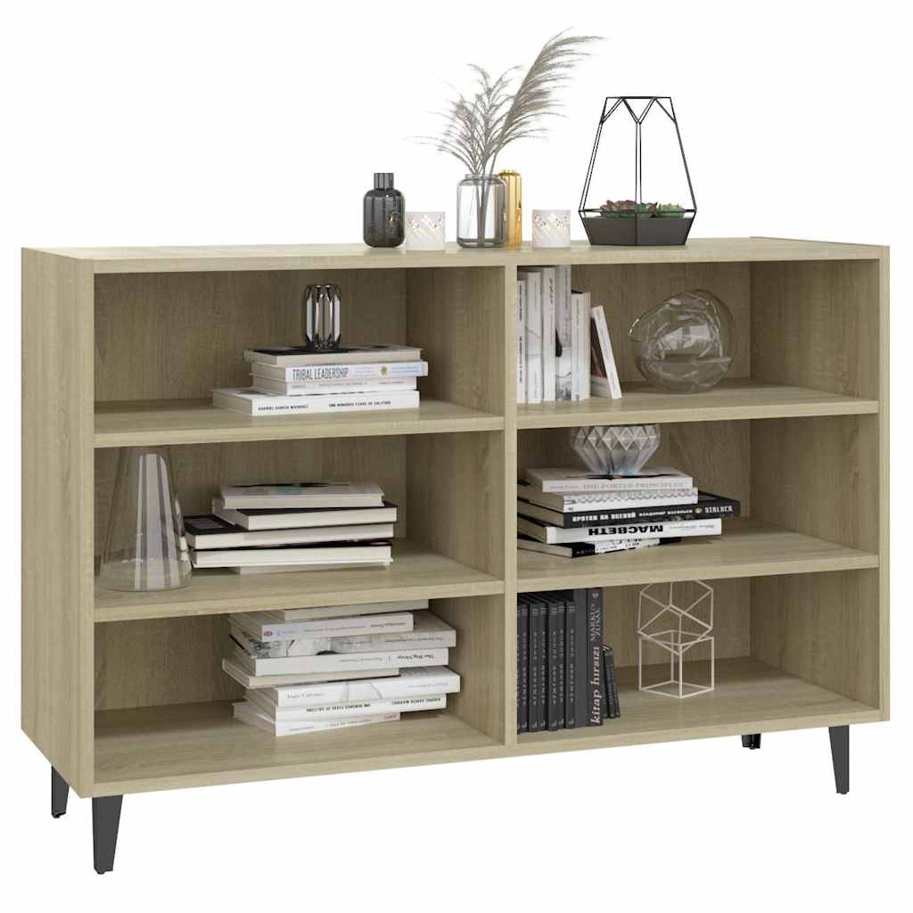Vidaxl dressoir 103,5x35x70 cm bewerkt hout sonoma eikenkleurig