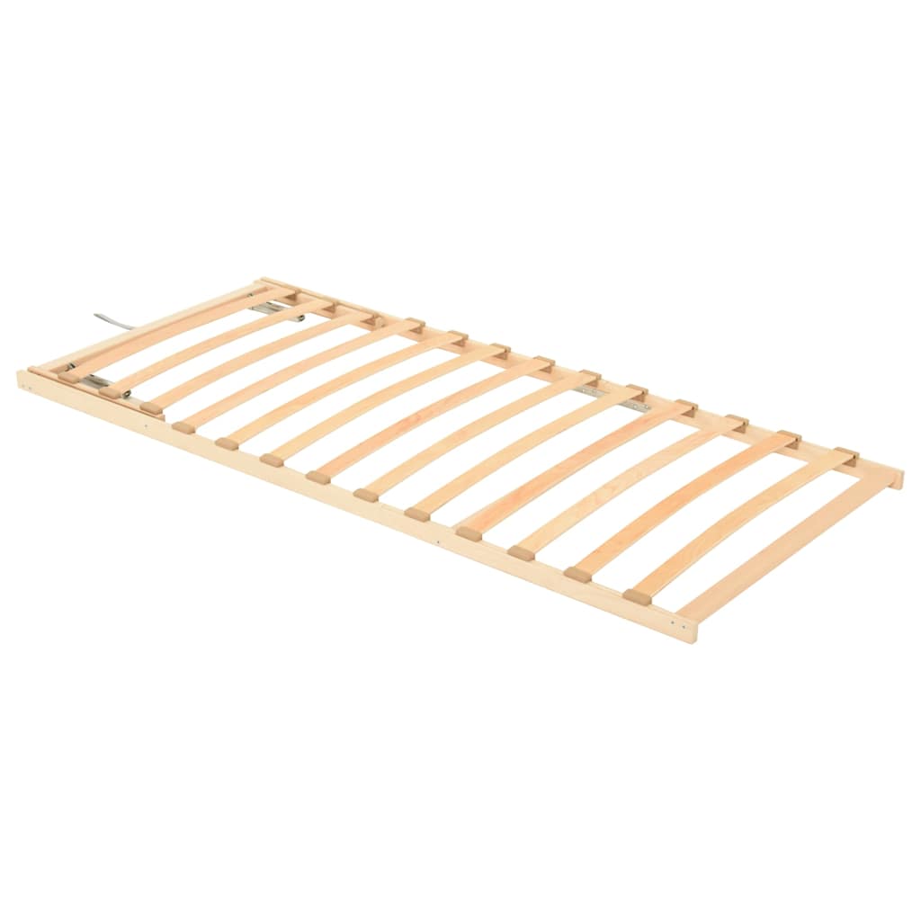 Vidaxl lattenbodem met 13 latten en verstelbaar hoofdeinde 90x200 cm