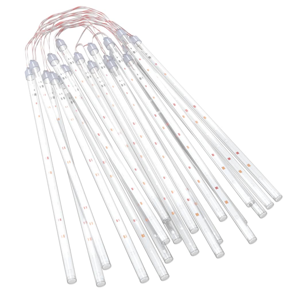 VidaXL Meteoorlichten 20 st 480 LED's binnen buiten 30 cm meerkleurig