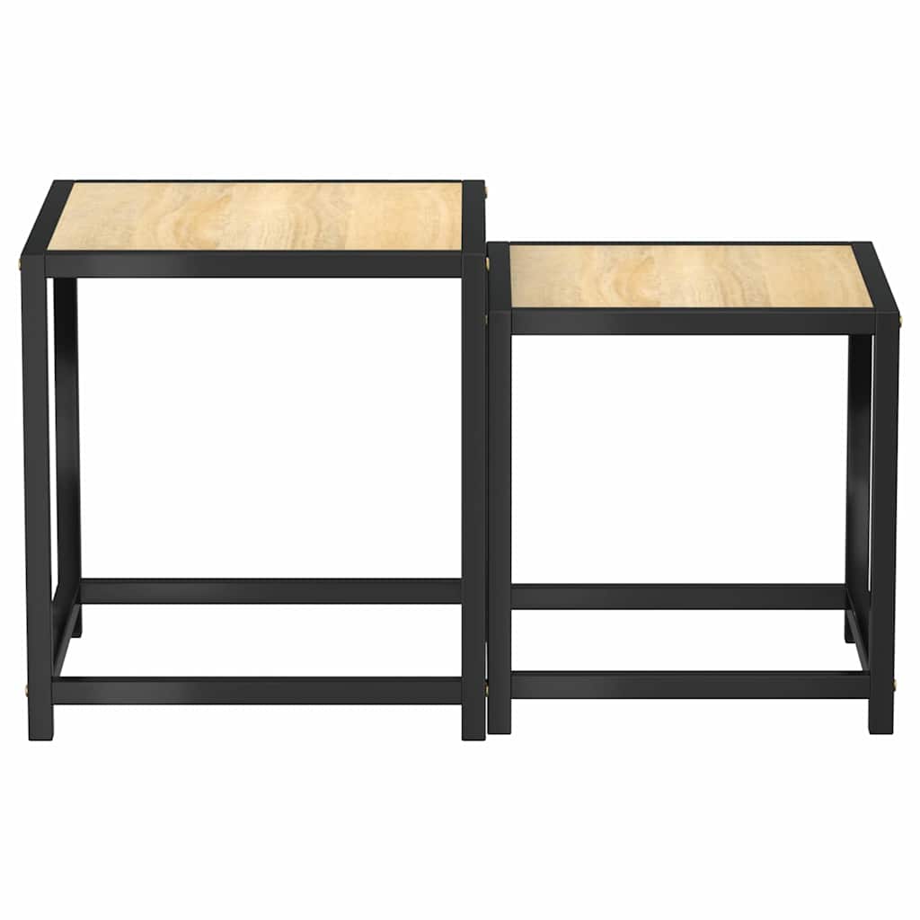 Vidaxl salontafels 2 st mdf sonoma eikenkleurig