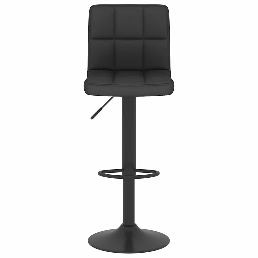 Vidaxl barkruk stof zwart