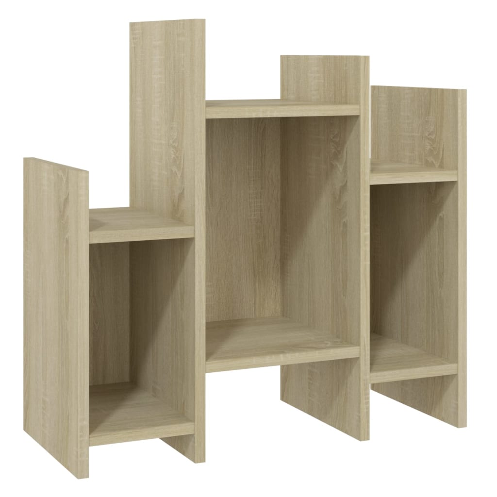 Vidaxl bijzetkast 60x26x60 cm bewerkt hout sonoma eikenkleurig